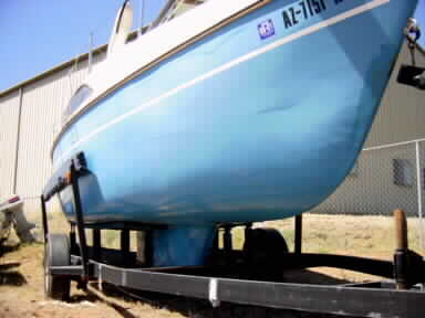 Starboard hull